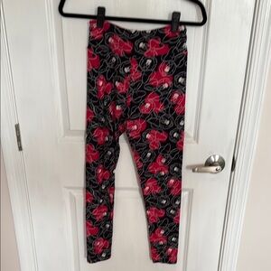 Women’s Lularoe Minnie Mouse Patterned Leggings